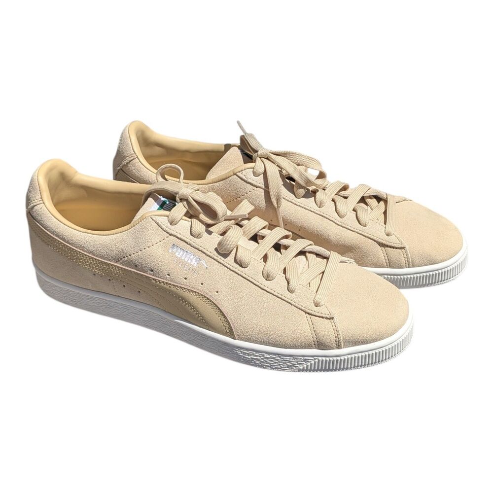 PUMA Suede Classic Lace Up  Men's beige Sneakers Casual Shoes 399781-31 Size 13